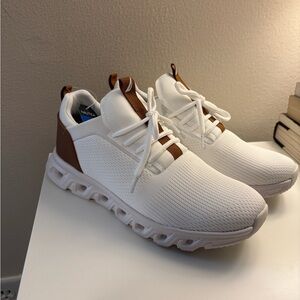 New With Tags | Nautica Womens Chiatica White Low Top Lace-Up Sneaker SIZE 9